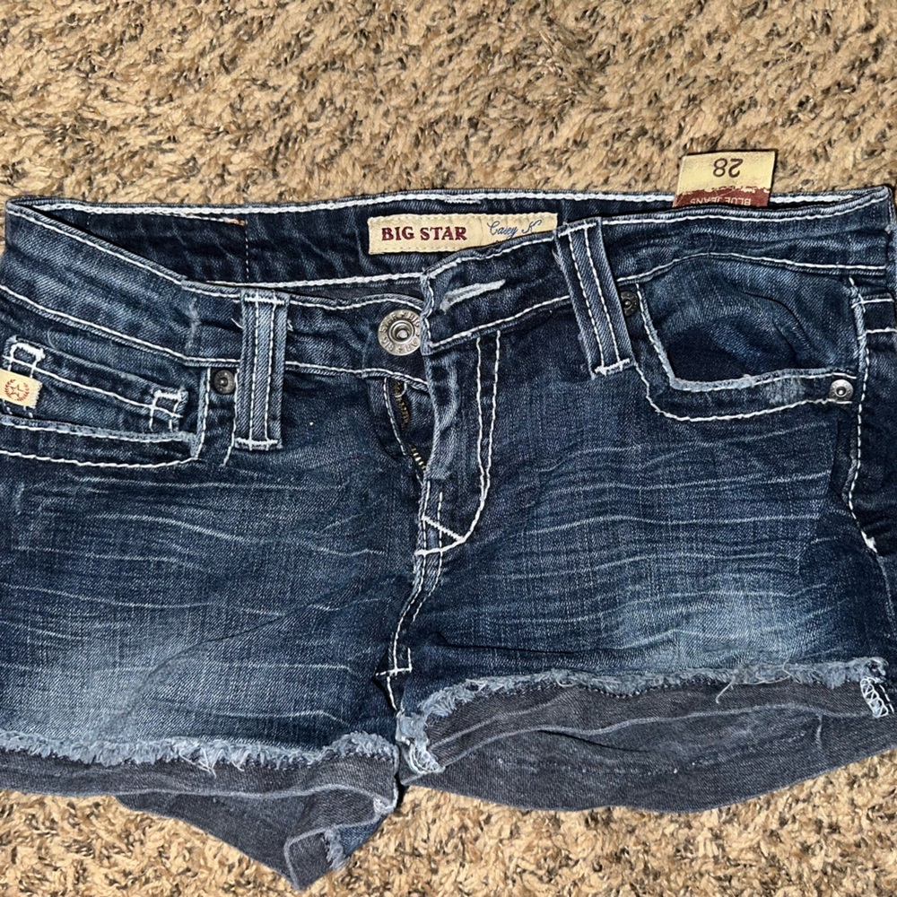 Big Star Denim Shorts - Blue